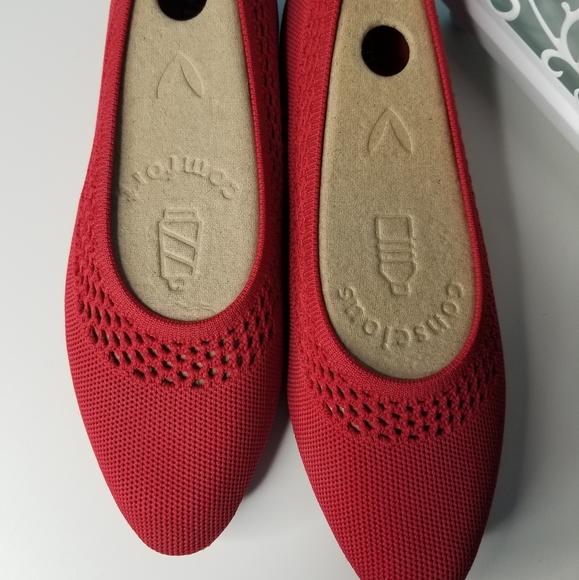 Red Flats for Women - Picture 4 of 9